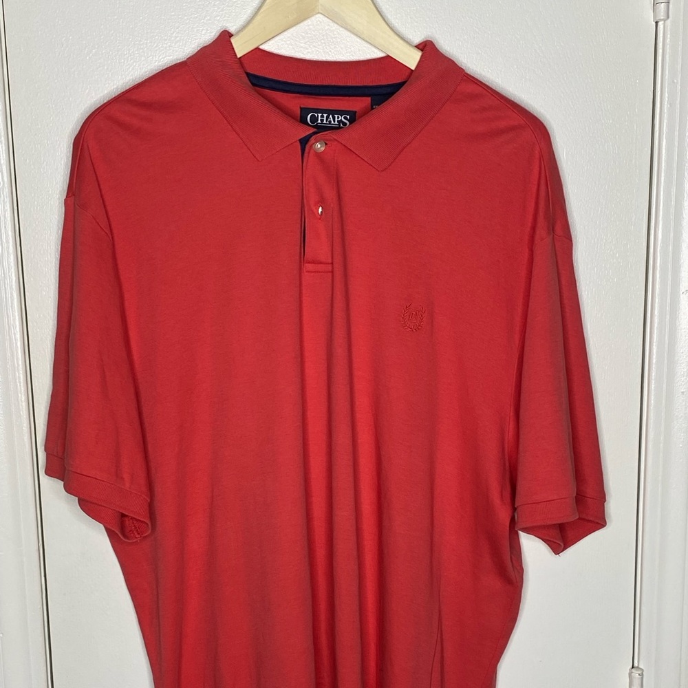 Chaps polo- pinkish/red XXL